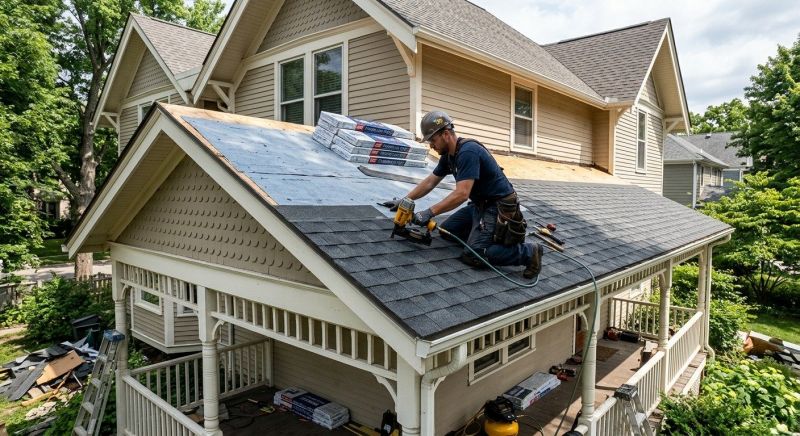 Porch Roofing Installation in Manchester, NH